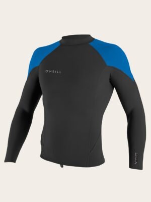 O'Neill Youth Reactor 2 1.5/1mm L/S Top-Blk/Ocean/Ocean