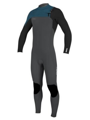 O'Neill Youth Hyperfreak 4/3+ CZ Wetsuit-Gunmtl/Blk/Ultrablu