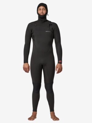 Patagonia M's R4 Regulator FZ Hooded Wetsuit-Black