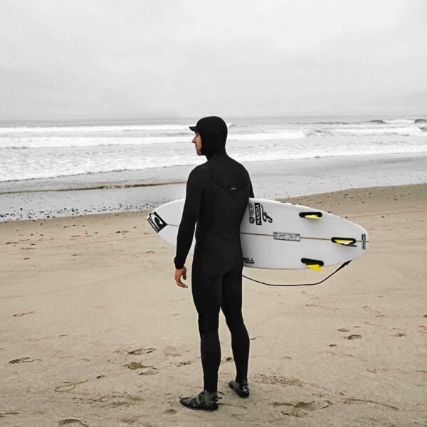 O'Neill Hyperfreak 4/3+ Hooded Wetsuit-Blk/Blk