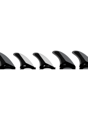 Firewire Velox  Tri/Quad Fin Set-White/Charcoal-Large