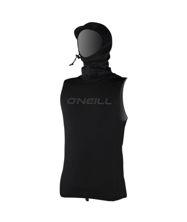 O'Neill Thermo-X Vest W/Neo Hooded Top-Black