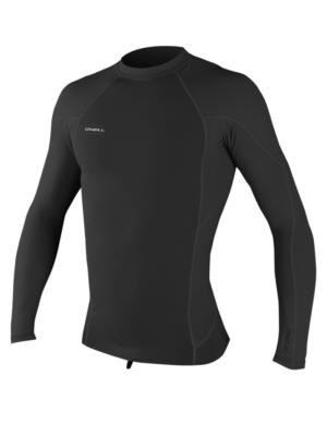 O'Neill Hyperfreak 1mm Neo-Skins L/S Top-Blk/Blk