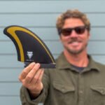 Firewire Tomo Max Keel  Twin Fin Set-Black-Large
